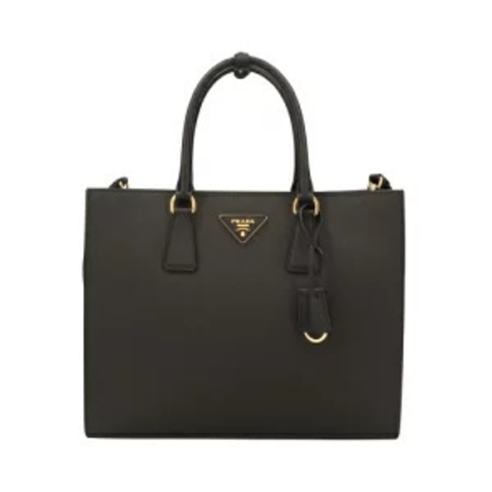 Prada Galleria tote bag Saffiano leather NERO Black
